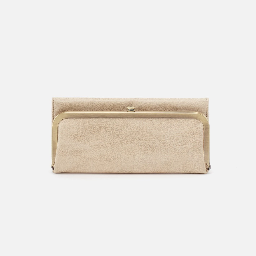 Rachel is an iconic HOBO style and will be your most-loved wallet for years to come with a timeless frame closure and vintage-inspired design. Crafted in our vintage hide leather that only gets more beautiful over time with use and wear.
