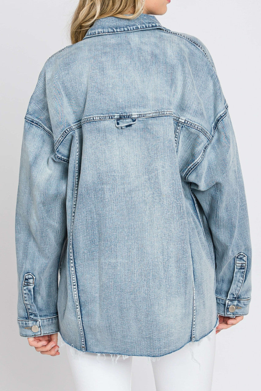 L.T.J. Oversized Shirt Jacket