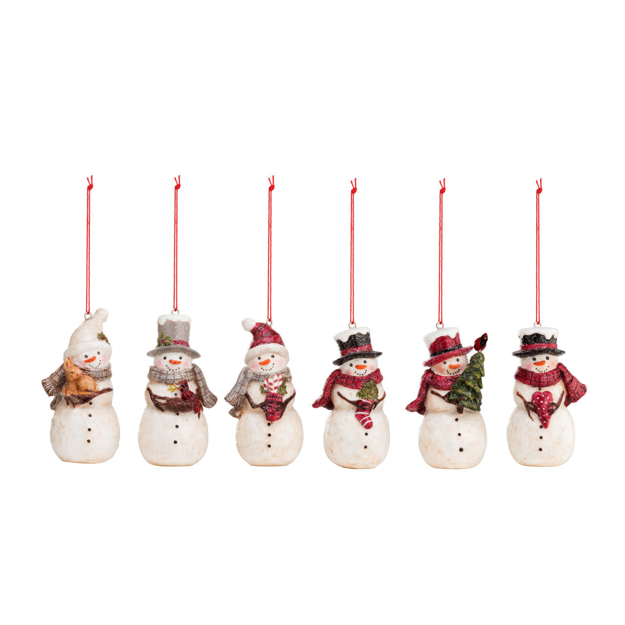 Mini Snowmen Ornaments