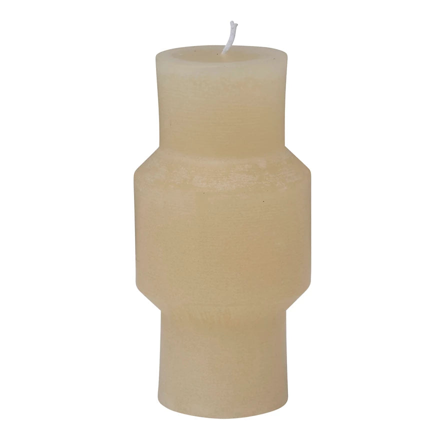 Unscented Totem Pillar Candle