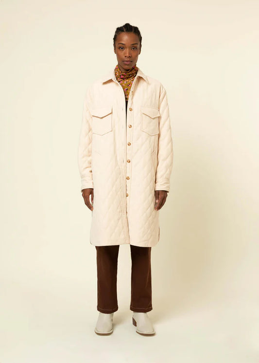 FRNCH Violaine Woven Coat