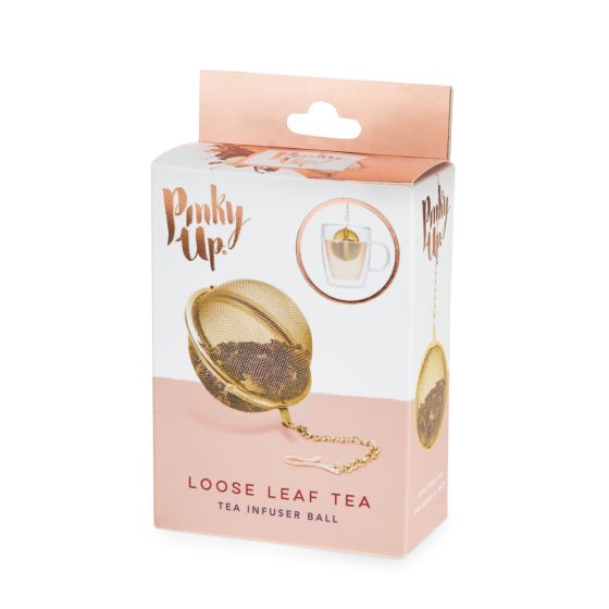Small Tea Infuser Ball in Gold by Pinky Up