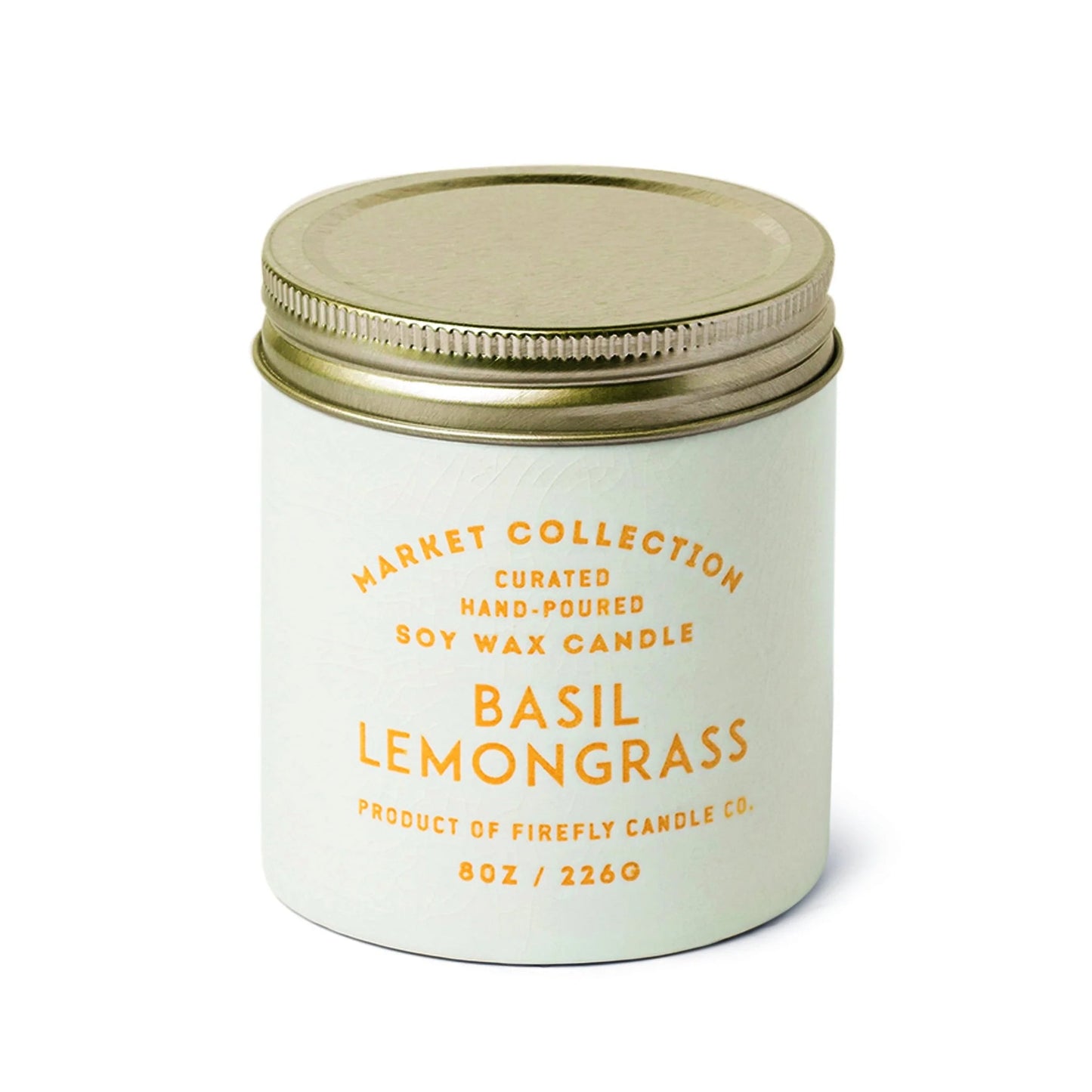 Market 8 oz Candle - Basil Lemongrass