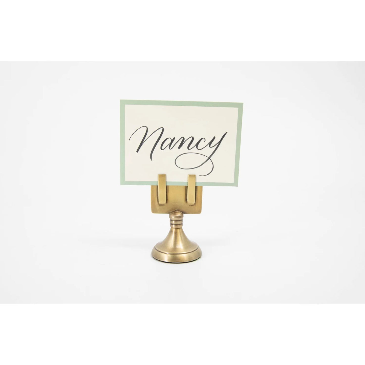 Brass Place Card Holder