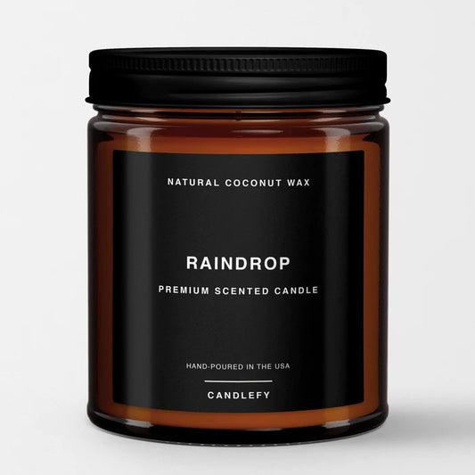 Raindrop: Premium Scented Candle Made With Natural Coconut Wax